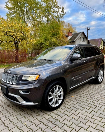 Jeep Grand Cherokee cena 110000 przebieg: 100000, rok produkcji 2015 z Czarna Białostocka małe 172